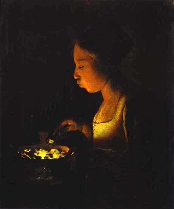 Girl with a Brazier