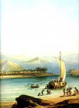Картина "camp of the gros ventres" художника "бодмер карл"