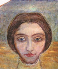 Копия картины "portrait of a woman" художника "бойчук михаил"