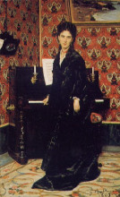 Копия картины "portrait of mary donegan" художника "болдини джованни"