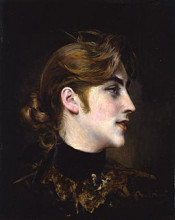 Репродукция картины "portrait of a lady" художника "болдини джованни"