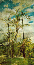 Копия картины "wall paintings of falconiera" художника "болдини джованни"