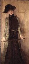 Копия картины "princesse de caraman chimay (later madame jourdan)" художника "болдини джованни"