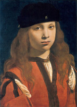 Копия картины "francesco sforza, count of pavia?" художника "больтраффио джованни"