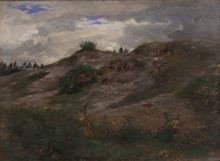 Репродукция картины "landscape" художника "бонёр роза"