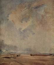 Копия картины "the norman coast" художника "бонингтон ричард паркс"