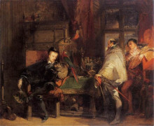 Копия картины "henri iii and don juan of austria" художника "бонингтон ричард паркс"