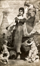 Копия картины "allegory of ceramic painting" художника "бордалу пиньейру колумбану"