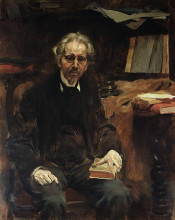 Картина "retrato de te&#243;filo braga" художника "бордалу пиньейру колумбану"