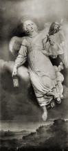 Репродукция картины "архангел гавриил" художника "боровиковский владимир"