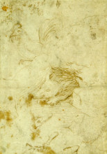 Копия картины "лиса и петух" художника "босх иероним"