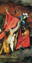 Копия картины "the temptation of st. anthony (detail)" художника "босх иероним"