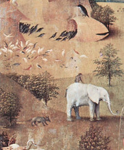 Копия картины "сад земных наслаждений (деталь)" художника "босх иероним"