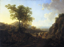 Картина "italian landscape" художника "бот ян"