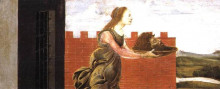 Копия картины "саломея с головой иоанна крестителя" художника "ботичелли сандро"