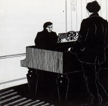 Копия картины "pianist and listener" художника "боччони умберто"