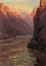 Копия картины "grand canyon" художника "браун бенджамин"