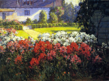 Картина "joyous garden" художника "браун бенджамин"
