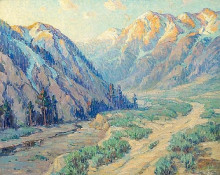 Репродукция картины "san gabriel canyon" художника "браун бенджамин"