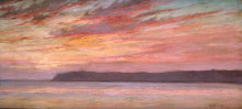 Картина "point loma sunset" художника "браун морис"