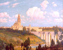 Картина "california tower" художника "браун морис"