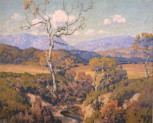 Копия картины "autumn tints" художника "браун морис"