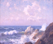 Копия картины "seascape" художника "браун морис"