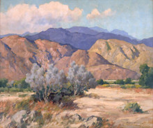 Картина "mountains and desert" художника "браун морис"