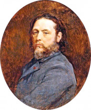 Картина "self portrait" художника "бретон жюль"