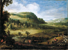 Картина "an extensive landscape" художника "бриль пауль"