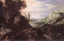 Репродукция картины "landscape" художника "бриль пауль"
