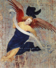 Копия картины "angel (from altar of philip the bold)" художника "брудерлам мельхиор"