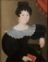 Картина "portrait of catherine rachel (winant) cole" художника "брэдли джон"