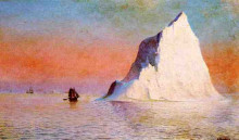 Картина "icebergs" художника "брэдфорд уильям"