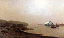 Репродукция картины "the labrador coast" художника "брэдфорд уильям"