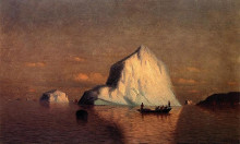 Репродукция картины "straits of belle isle" художника "брэдфорд уильям"