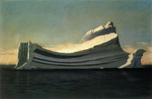 Картина "iceberg" художника "брэдфорд уильям"