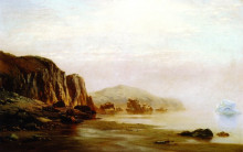 Копия картины "low tide, labrador" художника "брэдфорд уильям"