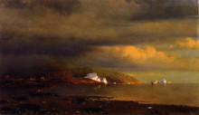 Копия картины "near cape st. johns, coast of labrador" художника "брэдфорд уильям"