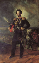 Копия картины "портрет графа b.а.перовского" художника "брюллов карл"