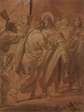 Копия картины "лобзание иуды" художника "брюллов карл"
