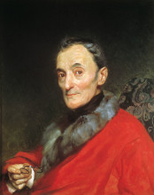 Картина "портрет м.ланчи" художника "брюллов карл"