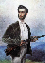Картина "портрет антонио титтони" художника "брюллов карл"