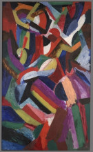 Копия картины "composition iii" художника "брюс патрик генри"