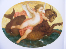 Копия картины "cupid on a sea monster" художника "бугро вильям адольф"