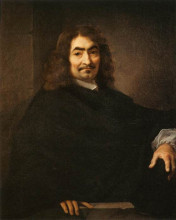 Копия картины "presumed portrait of ren&#233; descartes" художника "бурдон себастьян"