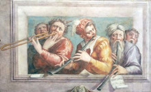 Копия картины "musicians" художника "вазари джорджо"