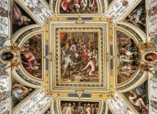 Картина "ceiling decoration palazzo vecchio, florence" художника "вазари джорджо"