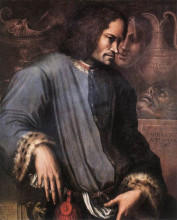 Копия картины "lorenzo de medici &#39;the magnificent&#39;" художника "вазари джорджо"
