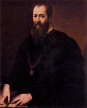 Картина "self-portrait" художника "вазари джорджо"